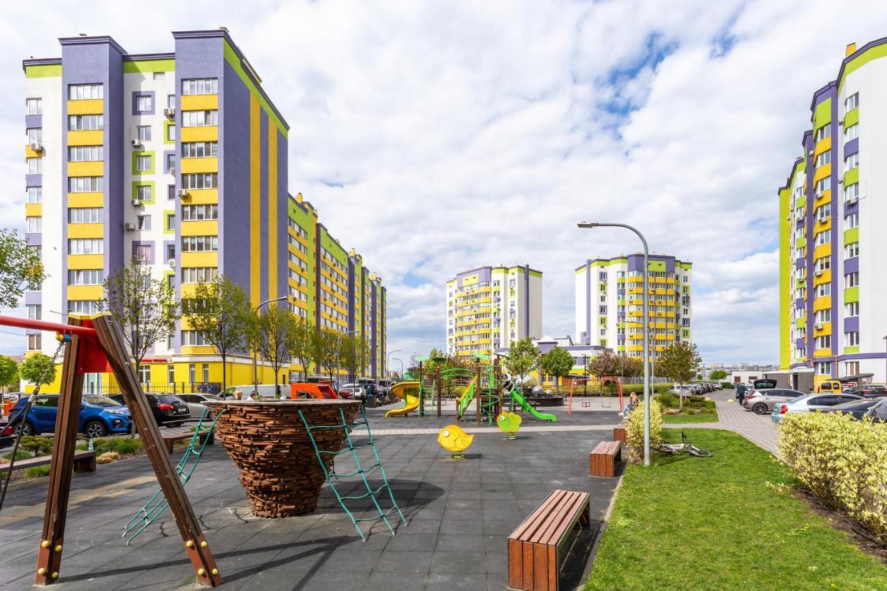 0272 Нова Затишна Квартира Жк Щасливий Kiev Esterno foto
