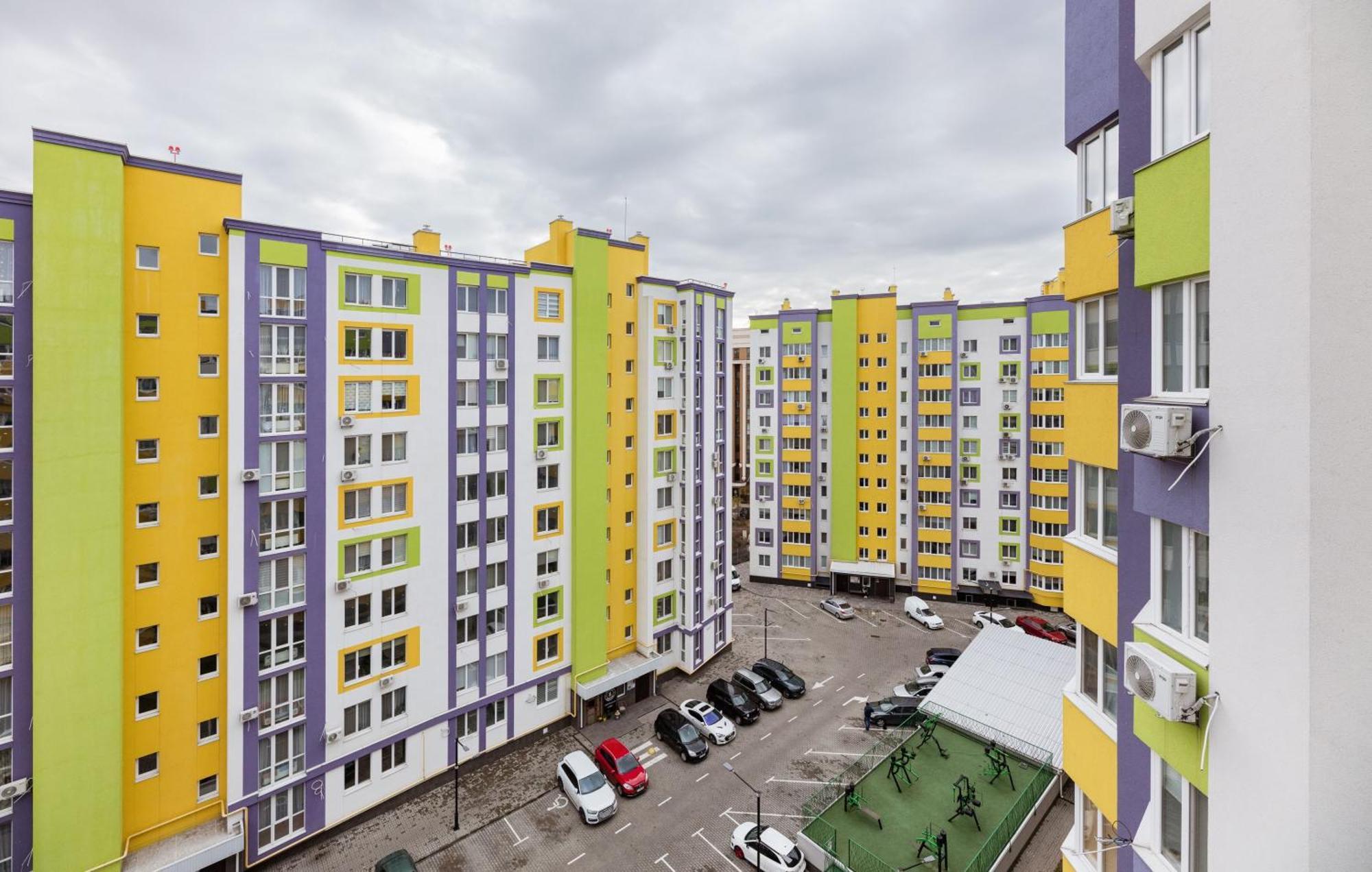 0272 Нова Затишна Квартира Жк Щасливий Kiev Esterno foto
